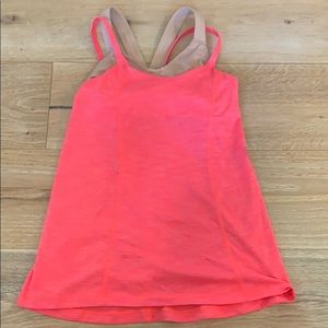 Pink lulu tank